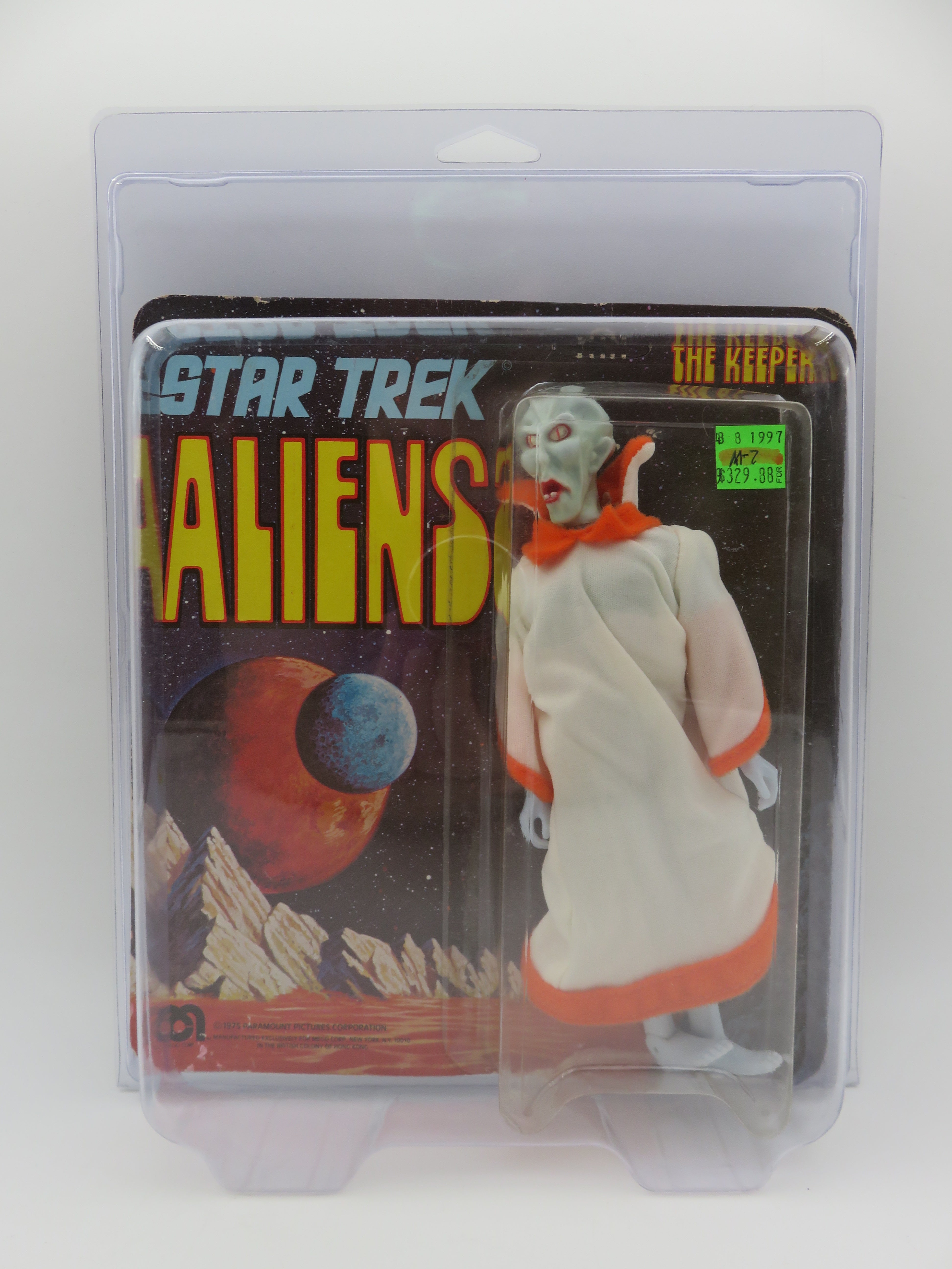 STAR TREK ALIENS The Keeper 8" Action Figure - Mego Corp. (1975) Series 2 Vintage Toy